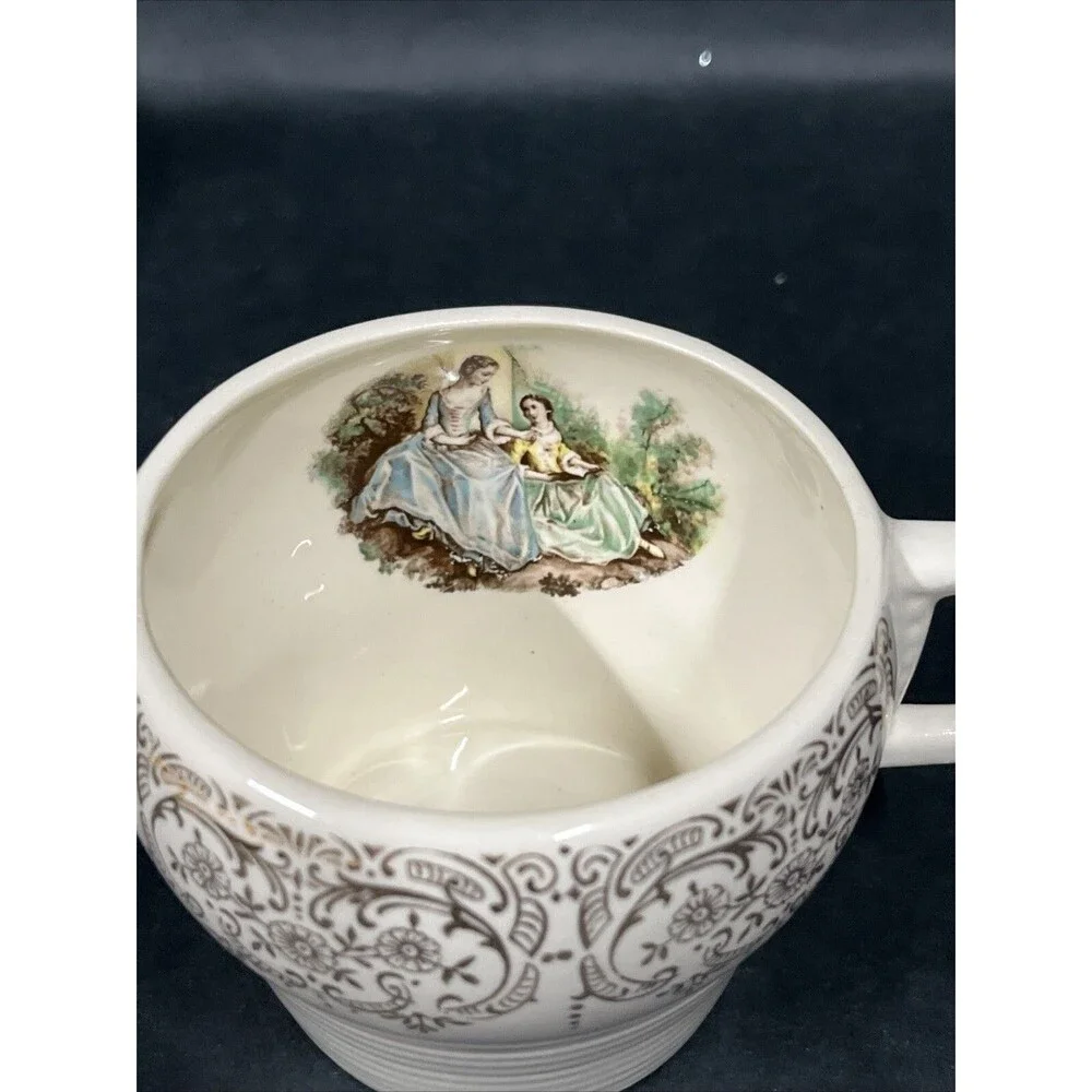 VTG Rare American Limoges Triumph China D’or Milk/ Creamer #1T-S284 22k Gold‎